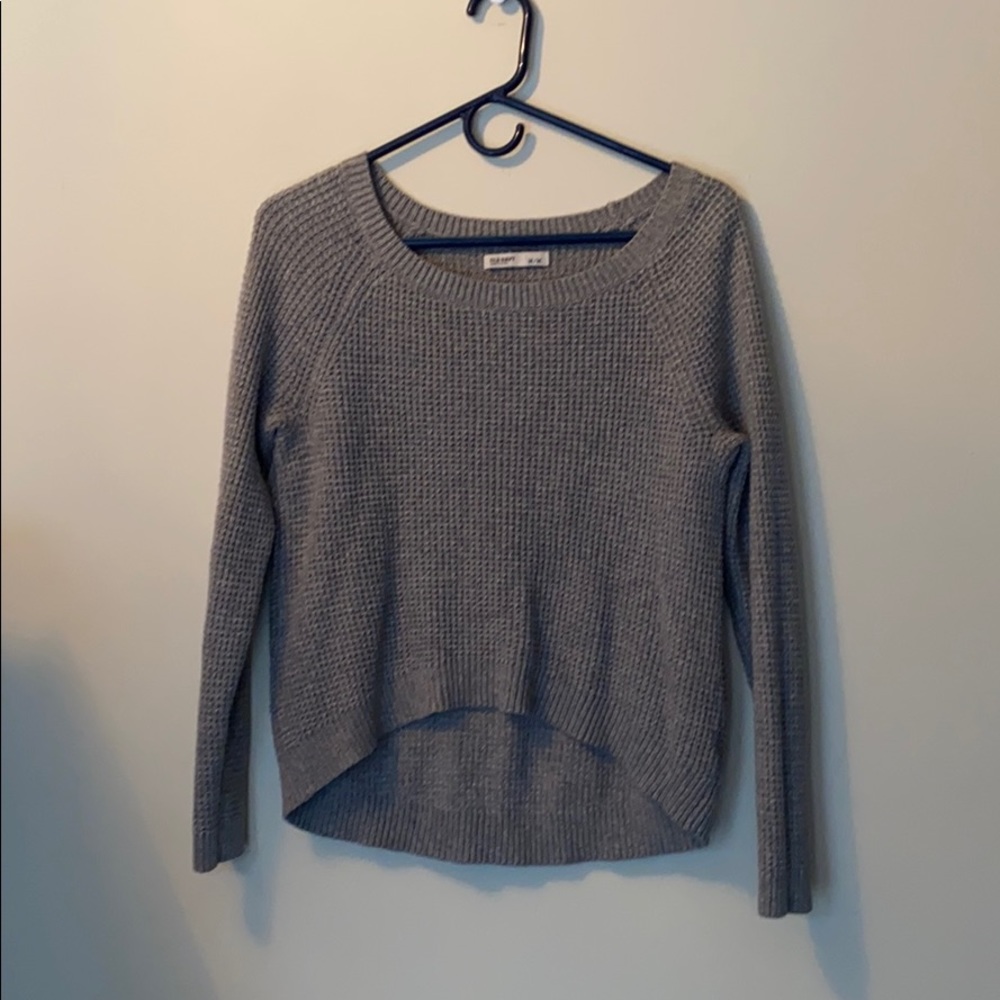 Grey Knit Sweater